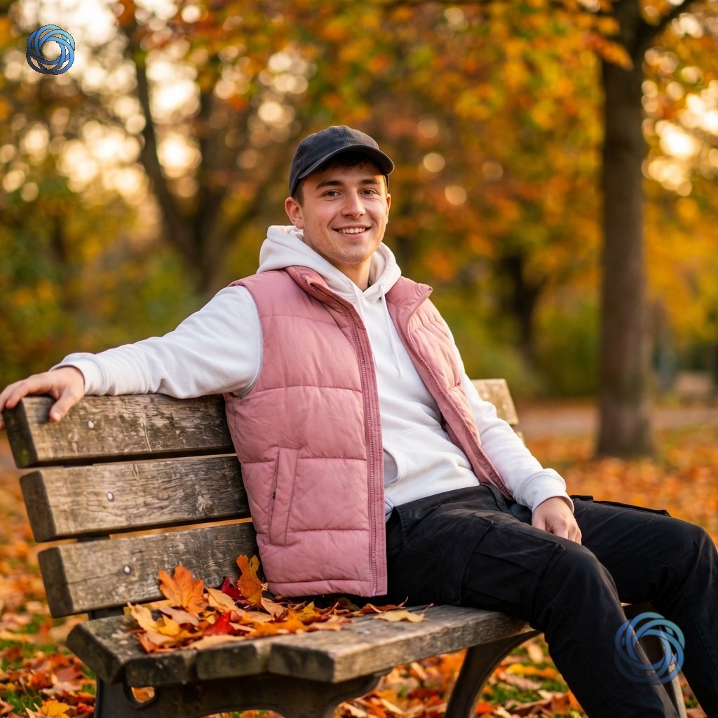 بورتريه خريفي بصدرية | Autumn Streetwear Portrait