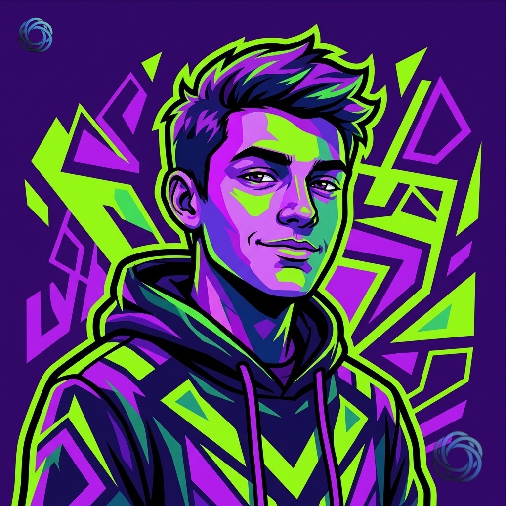 فيكتور بأسلوب GTA | GTA Vector Style Portrait