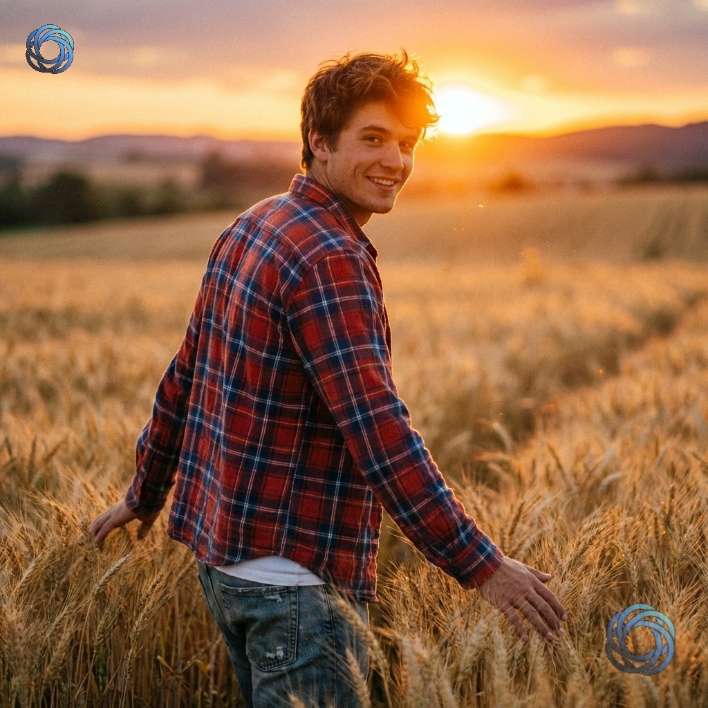 المشي في حقل القمح | Golden Wheat Field Walk