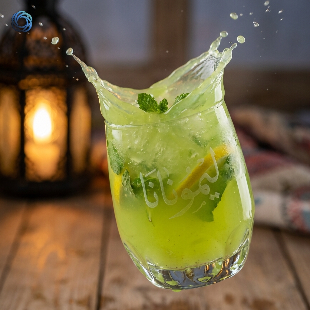 مشروب الليمونانا الرمضاني | Limonana Lemon Mint Ramadan Drink