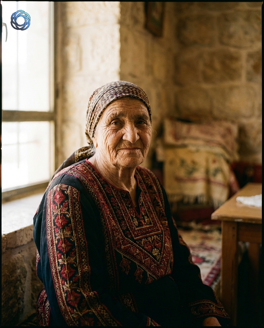 بورتريه الجدة العربية | Elderly Arab Portrait