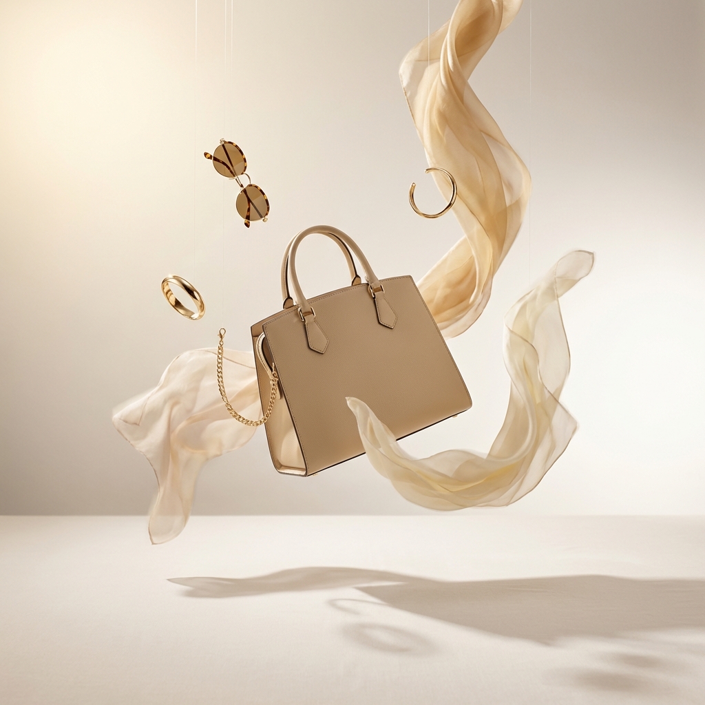 منتج طائر بأسلوب المجلات | Floating Product Editorial