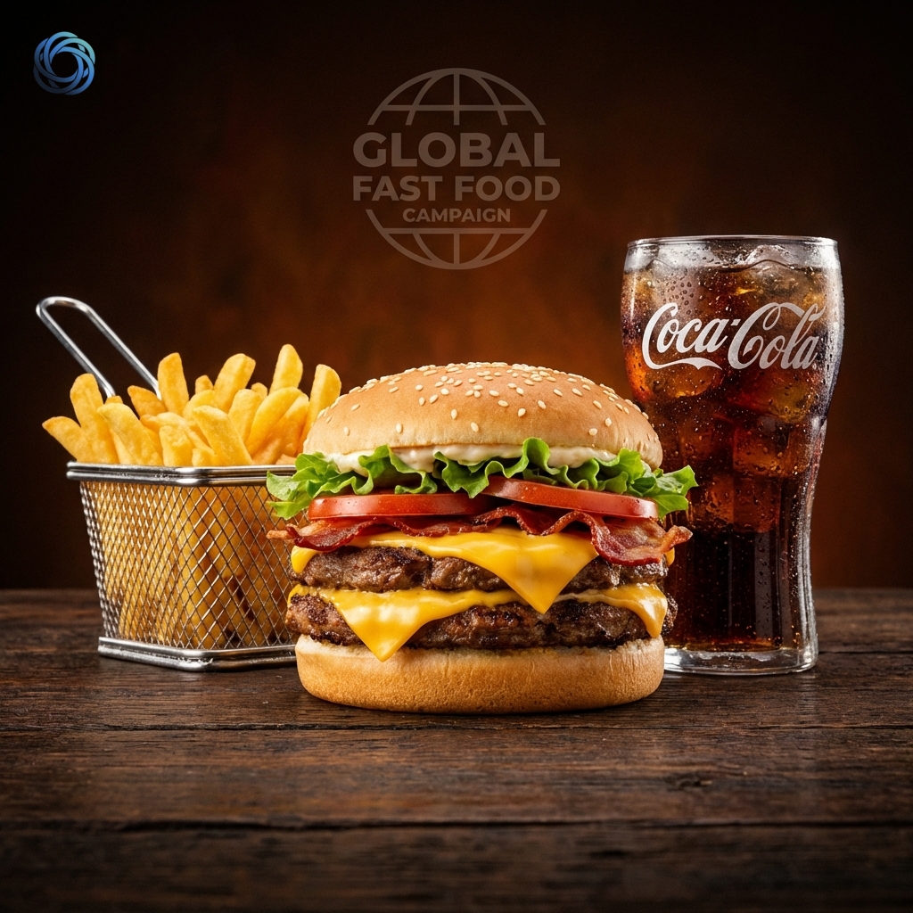 وجبة برغر كاملة | Burger Combo Meal