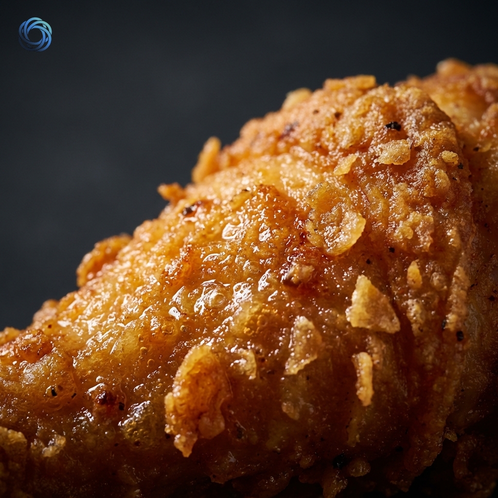 دجاج مقلي لقطة مقرّبة | Fried Chicken Close-up