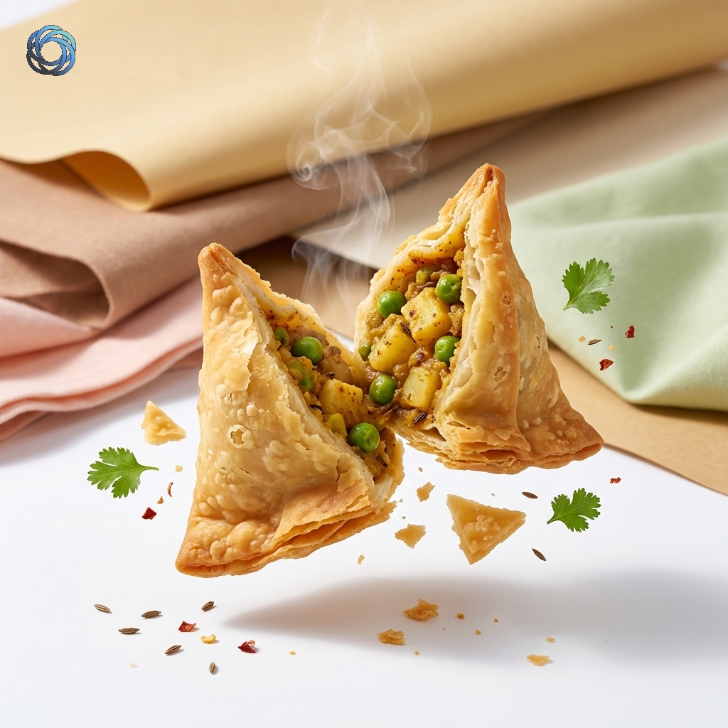 إعلان سمبوسة احترافي | Premium Samosa Advertising