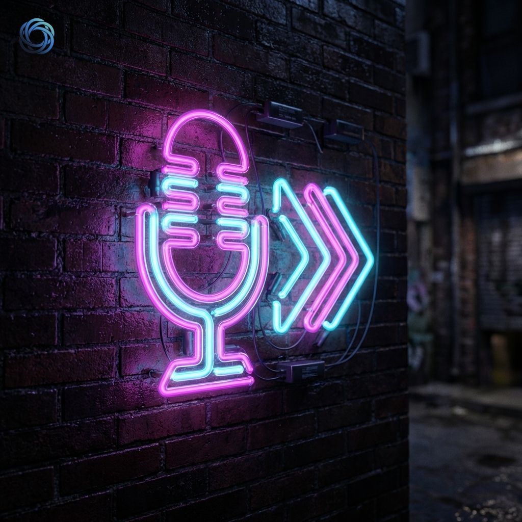 شعار بودكاست نيون | Neon Podcast Logo