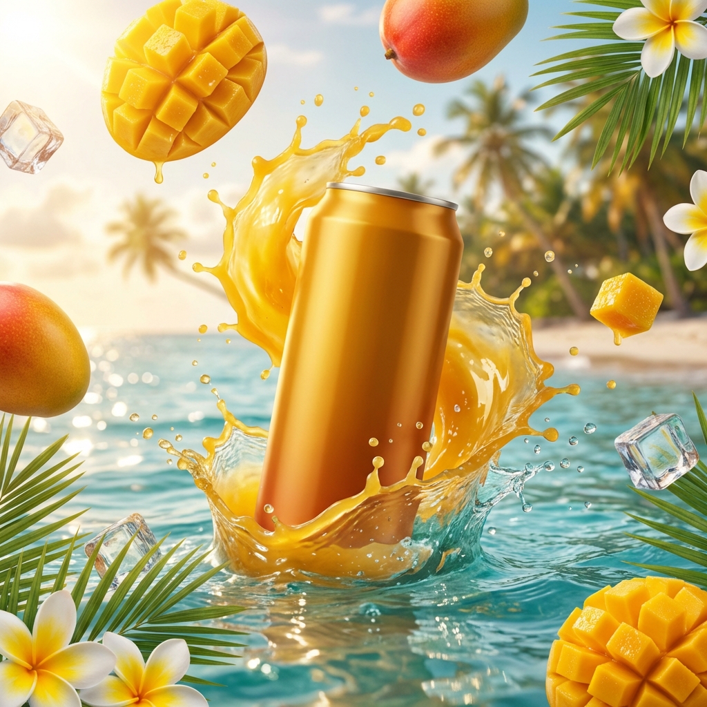 عصير المانجو الاستوائي | Tropical Mango Juice