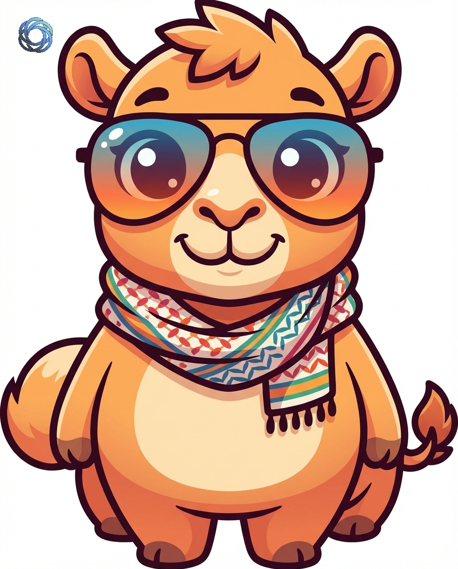 الجمل الكيوت | Cute Camel Mascot