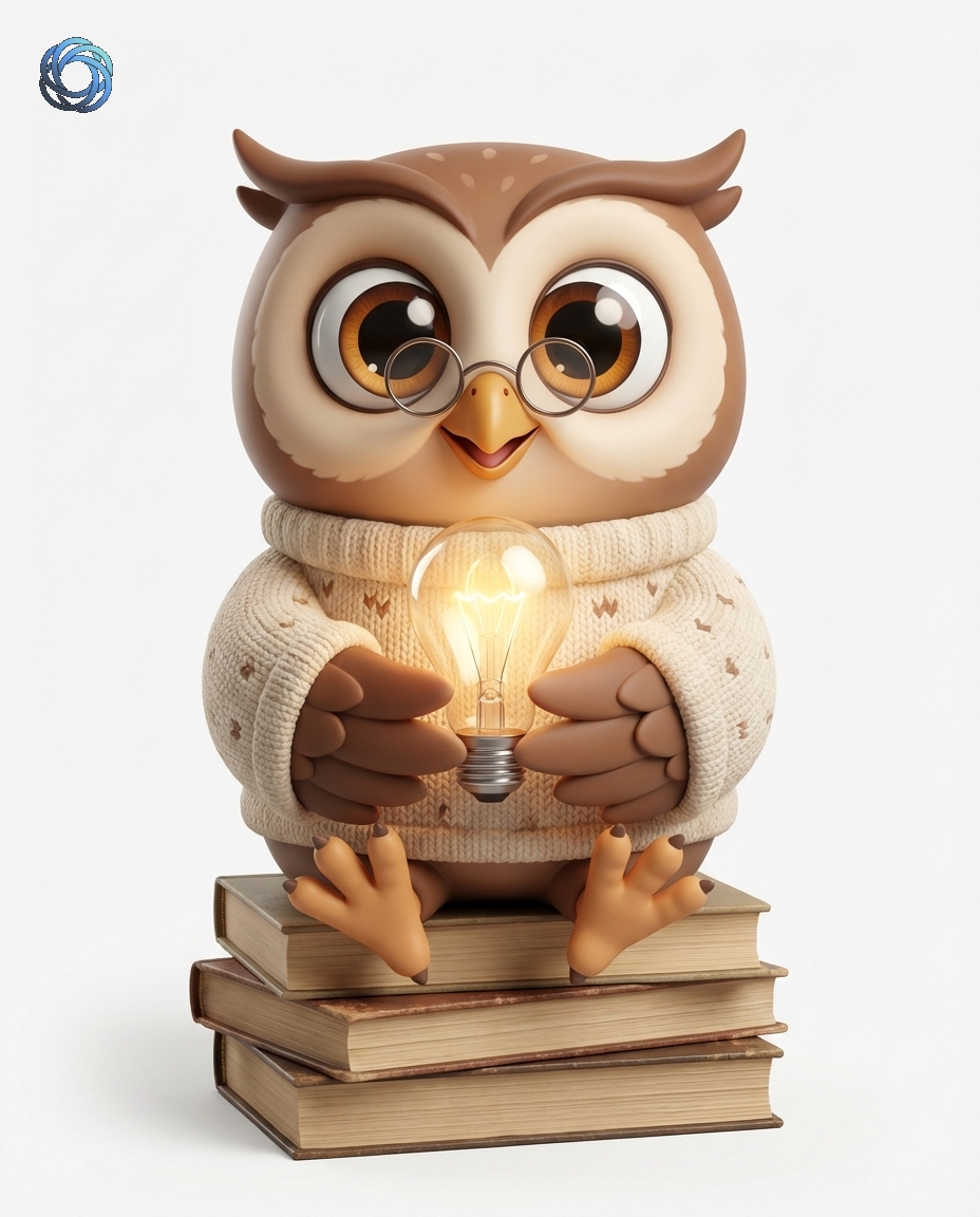 ماسكوت حيوان لطيف | Cute Owl Mascot