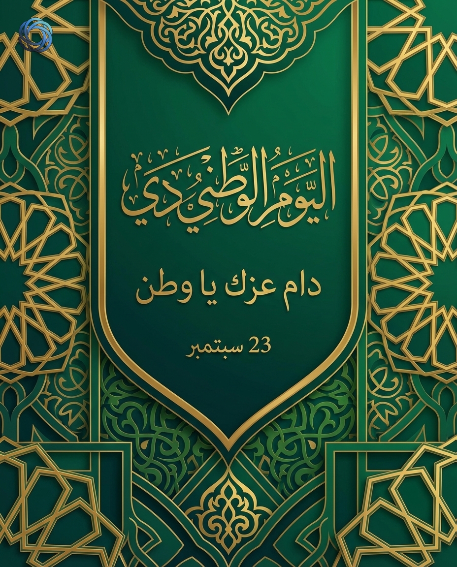 قالب اليوم الوطني السعودي (منشور 4:5)